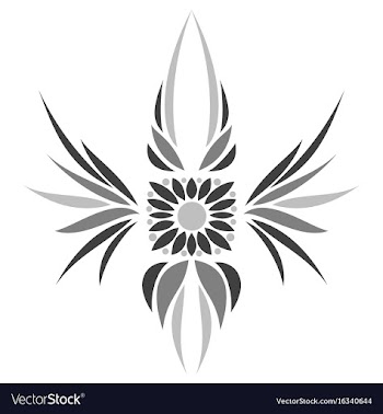 Oriental pattern vector image