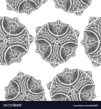 Oriental pattern vector image