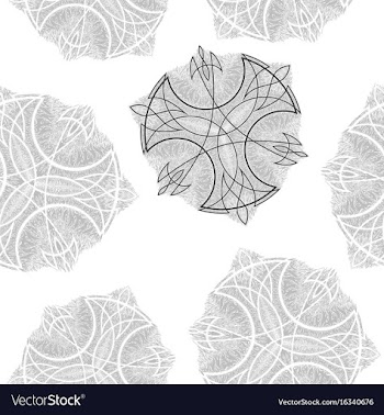 Oriental pattern vector image
