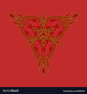 Oriental pattern vector image