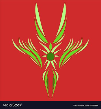 Oriental pattern vector image