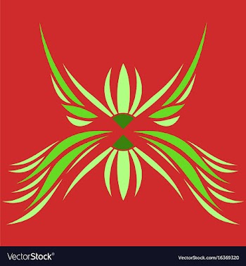 Oriental pattern vector image