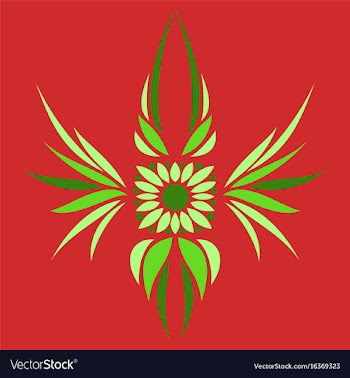 Oriental pattern vector image