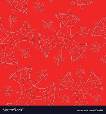Oriental pattern vector image