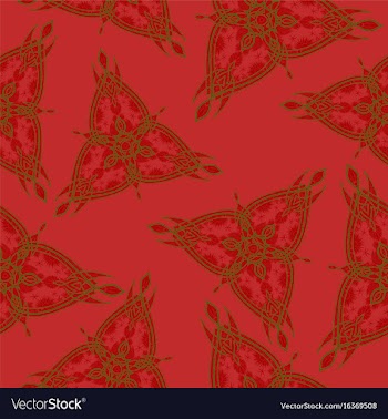 Oriental pattern vector image