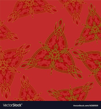 Oriental pattern vector image