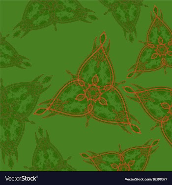Oriental pattern vector image
