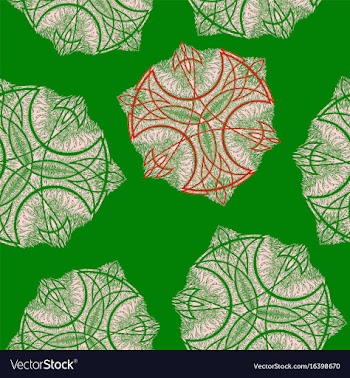 Oriental pattern vector image