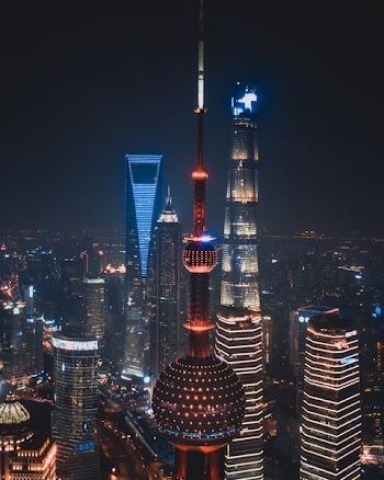 Oriental Pearl tower, China