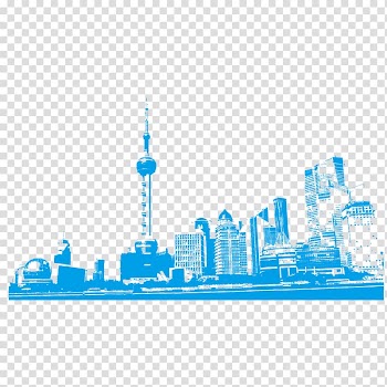 Oriental Pearl Tower The Bund, color Shanghai Oriental Pearl TV Tower transparent background PNG clipart