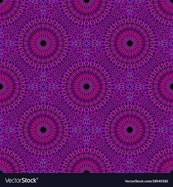 Oriental seamless stone mandala mosaic pattern vector image