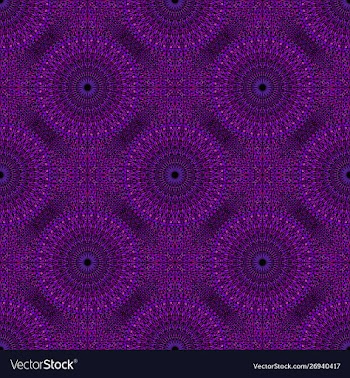 Oriental seamless stone mandala mosaic pattern vector image