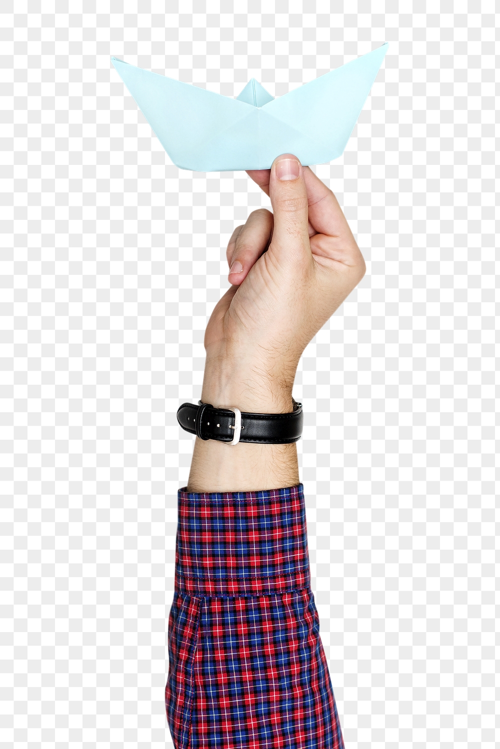 Origami boat png in hand | Free PNG - rawpixel