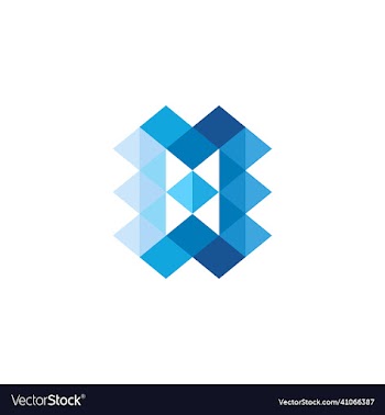 origami logo icon colorful abstract design