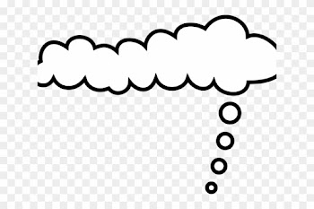 Original - Comic Cloud Png