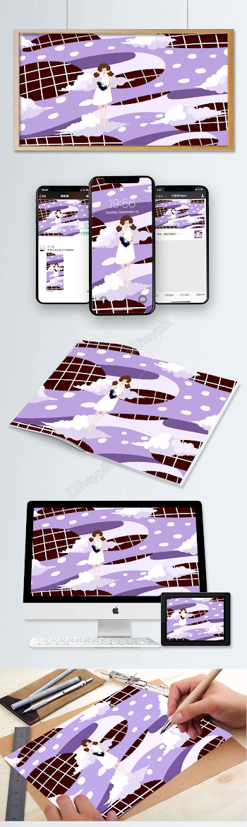 Original Fresh Big Color Block Girl Holding Cat | Free Psd ...