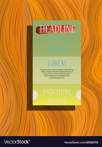 Original presentation templates or corporate vector image