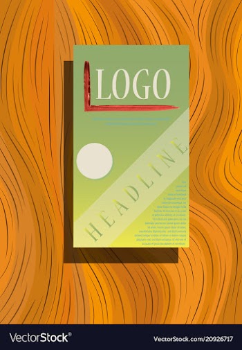 Original presentation templates or corporate vector image