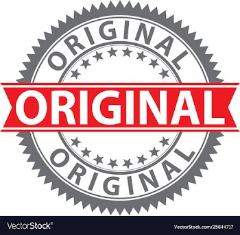 Original stamp original badge vector image