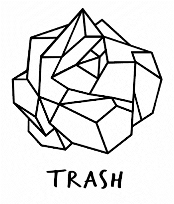 Originating From Crumpled Paper, This Bold And Geometric - Line ...
