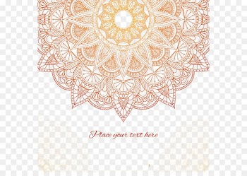 Ornament Arabic Arabesque Euclidean vector - Flowers background 