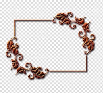 Ornament Calligraphy Decorative arts, european frame transparent background PNG clipart