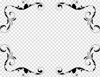 Ornament Decorative arts , leaf frame transparent background PNG clipart