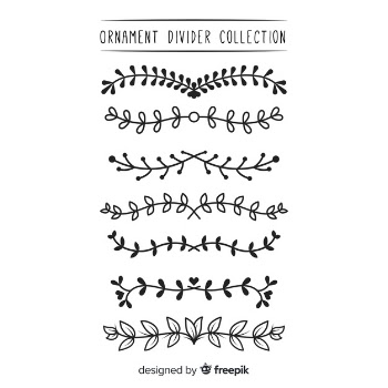 Ornament divider collection