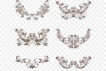 Ornament Euclidean vector - Floral Ornament Vector 