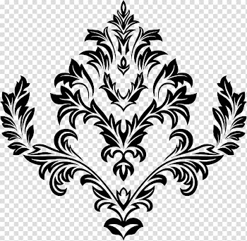 Ornament Floral design Decorative arts Line art, flourish transparent background PNG clipart