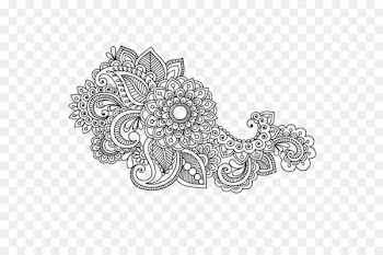 Ornament Paisley Textile Pattern - Mandala Artwork Pattern 