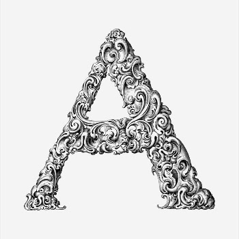 Ornamental A letter  clipart, | Free Vector - rawpixel