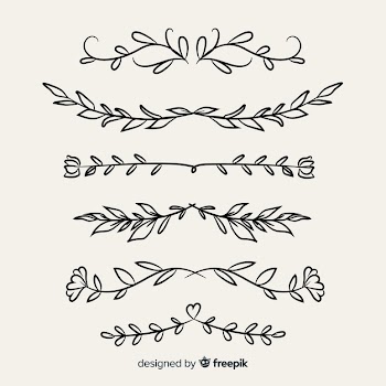 Ornamental border hand drawn Free Vector