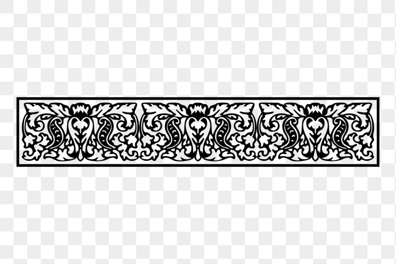 Ornamental divider png sticker illustration, | Free PNG - rawpixel