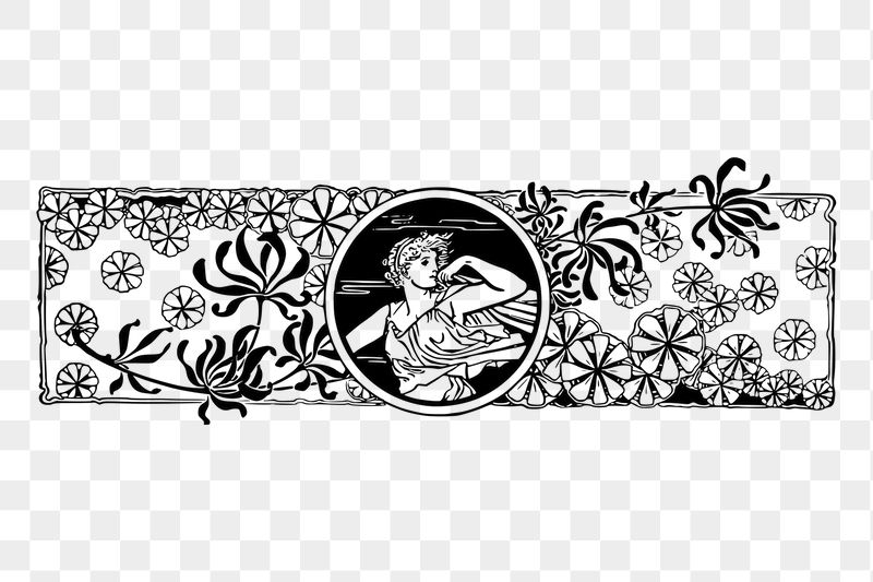 Ornamental divider png sticker vintage | Free PNG - rawpixel