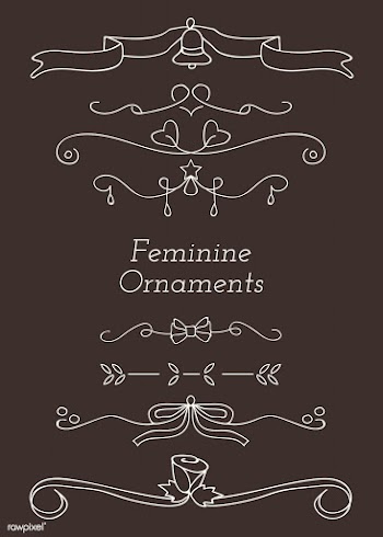Ornamental divider set | Free stock vector - 846215