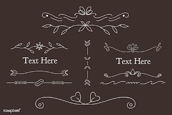 Ornamental divider set | Free stock vector - 846223