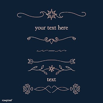 Ornamental divider set | Free stock vector - 846230