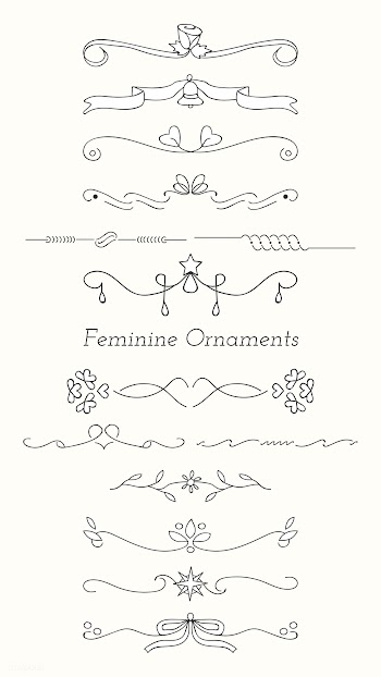 Ornamental divider set | Free stock vector - 846237