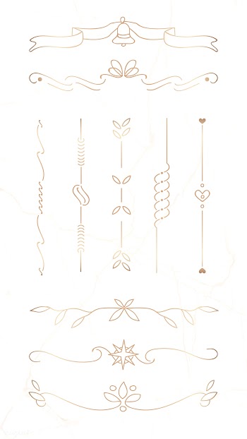 Ornamental divider set | Free stock vector - 846249