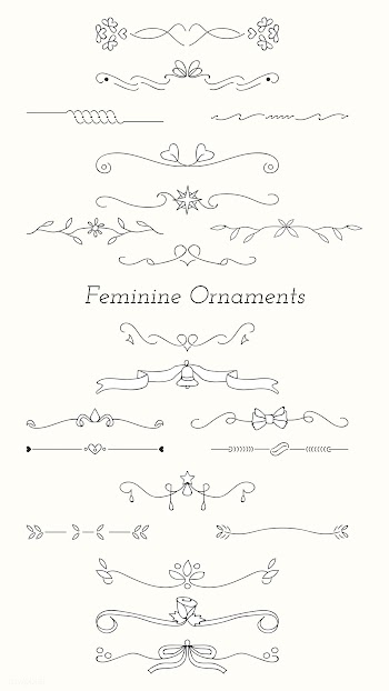 Ornamental divider set | Free stock vector - 846275