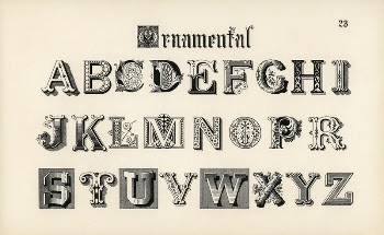 Ornamental fonts from Draughtsman's Alphabets | Free Photo - rawpixel