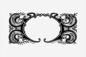 Ornamental frame  clipart, vintage | Free Vector - rawpixel