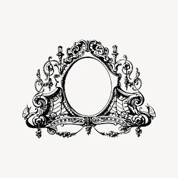 Ornamental frame drawing, vintage illustration | Free Vector Illustration - rawpixel