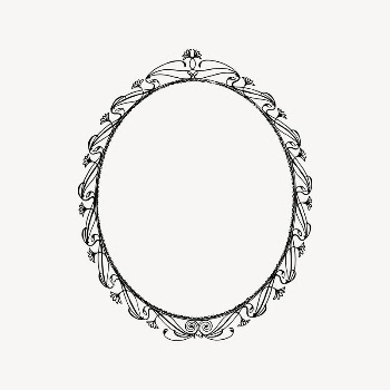 Ornamental frame drawing, vintage illustration | Free Vector Illustration - rawpixel