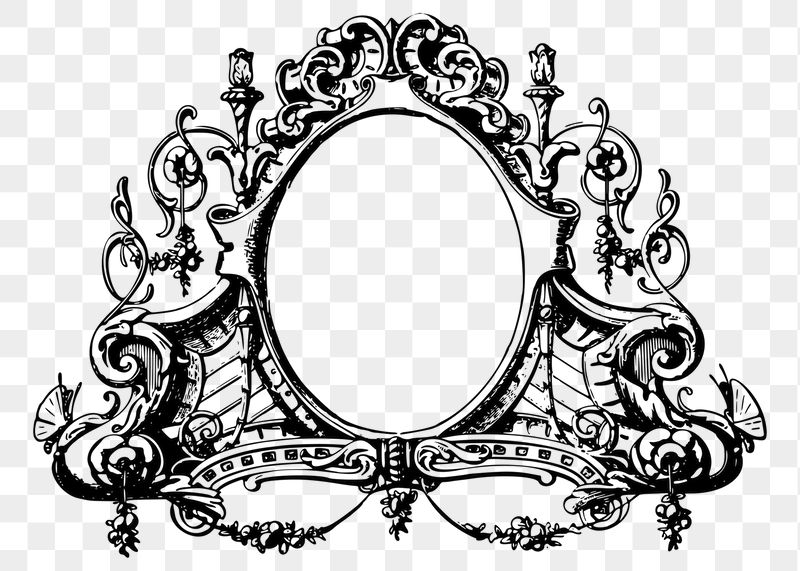 Ornamental frame png sticker vintage | Free PNG - rawpixel