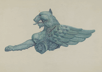 Ornamental Iron Griffon (1935&ndash;1942)  | Free Photo - rawpixel