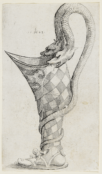 Ornamental Leg-Shaped Vessel. Original from the Minneapolis | Free Photo - rawpixel