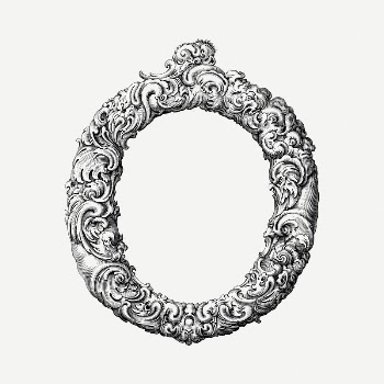 Ornamental O letter drawing, vintage | Free PSD - rawpixel