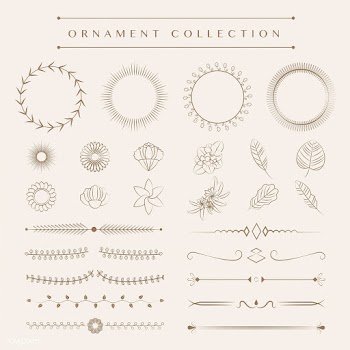 Ornaments collection vector design concept | Free stock vector - 494614